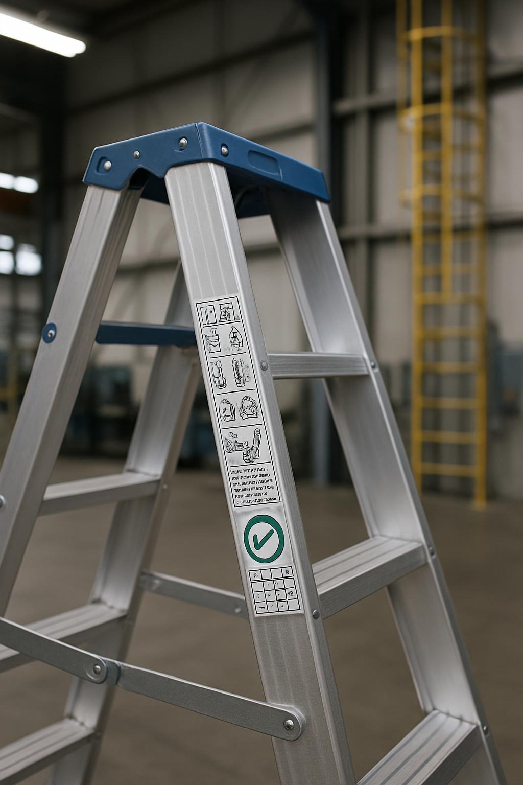 Prüfung von Leitern, Tritte und Steigleitern