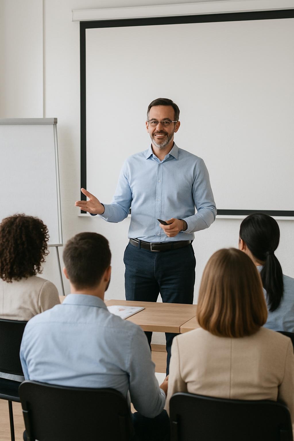 Durchführung von Mitarbeiter Unterweisungen und Schulungen